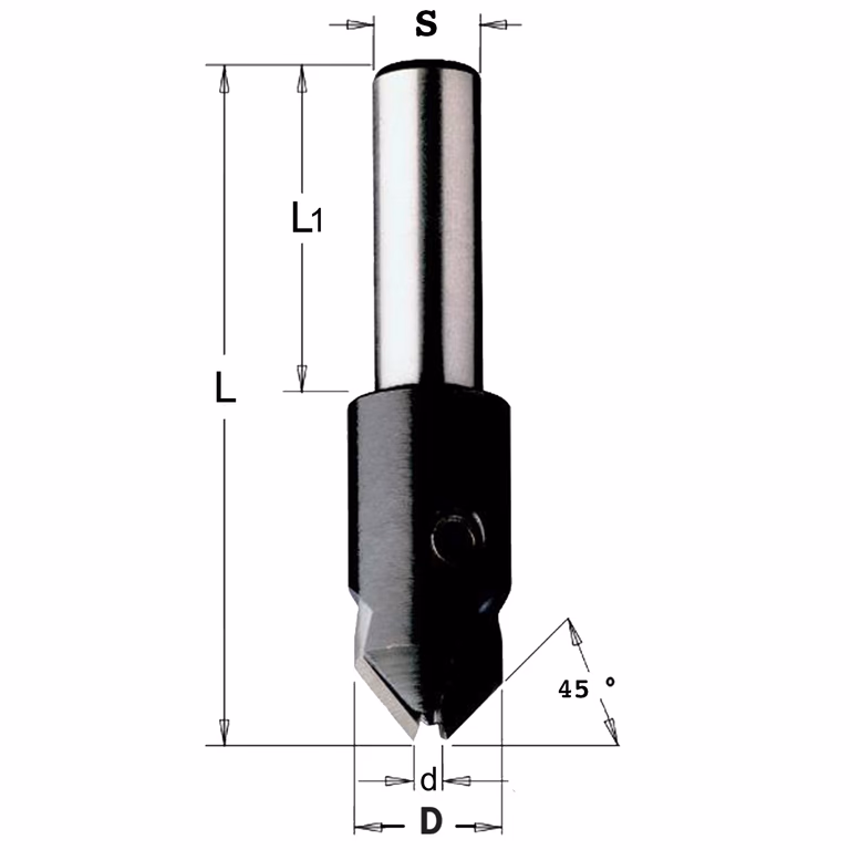 Verzinker, rechts D=16mm S=10mm L=55mm · 521.050.11