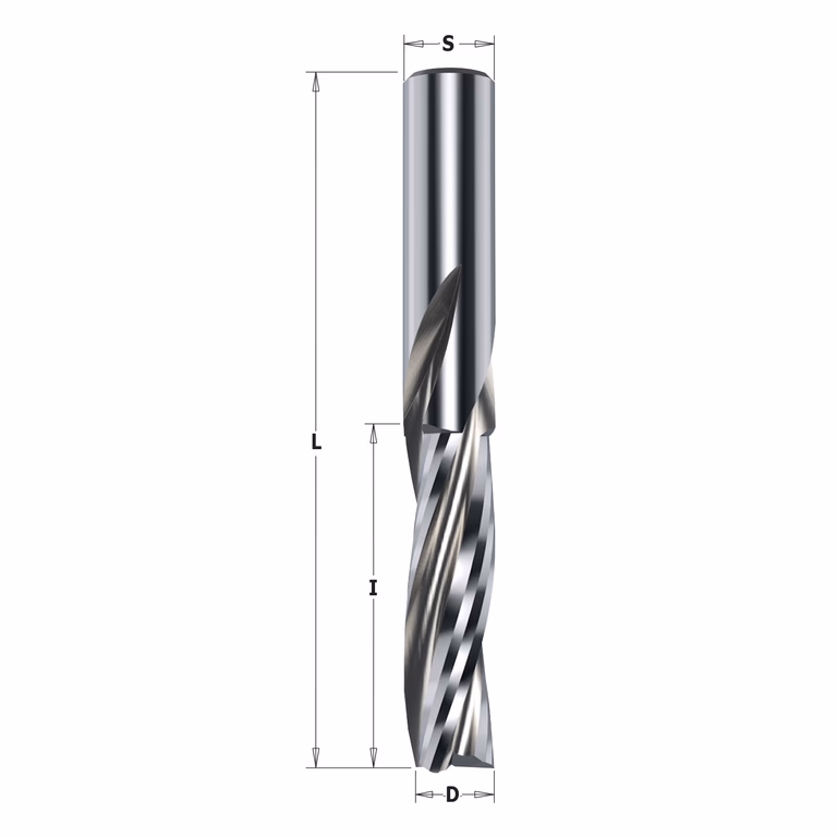 Negatieve spiraalfrees, HWM D=10mm S=10mm L=80mm I=32mm · 194.100.11
