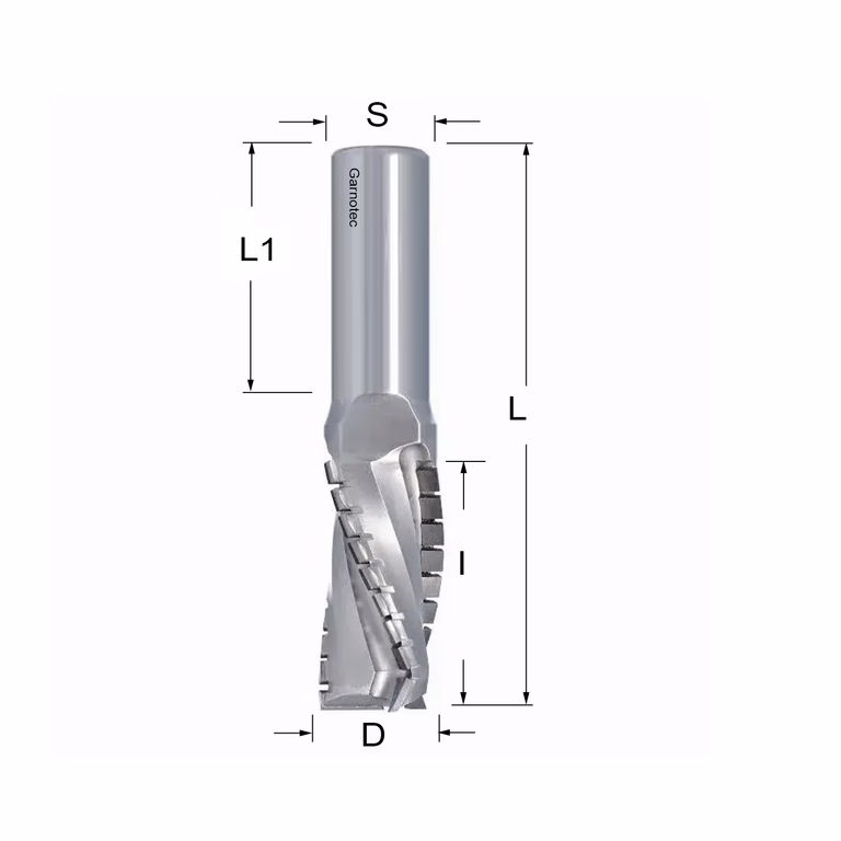 Diamantfrees negatieve PCD Z3+1 Turbo D=25mm L=96mm I=45mm (26+1 PCD)