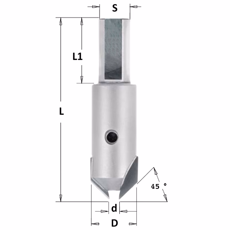 Verzinker, links D=16mm S=10mm · 521.030.12