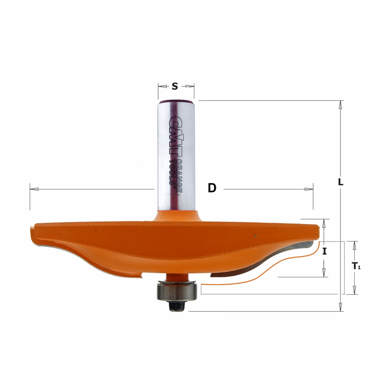 Horizontale bossingfrees, HW D=89mm S=12mm L=64mm I=15mm · 990.504.11