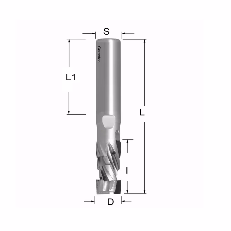 Diamantfrees negatieve PCD Z2+2 Nesting FAST D=12mm L=69mm I=24mm