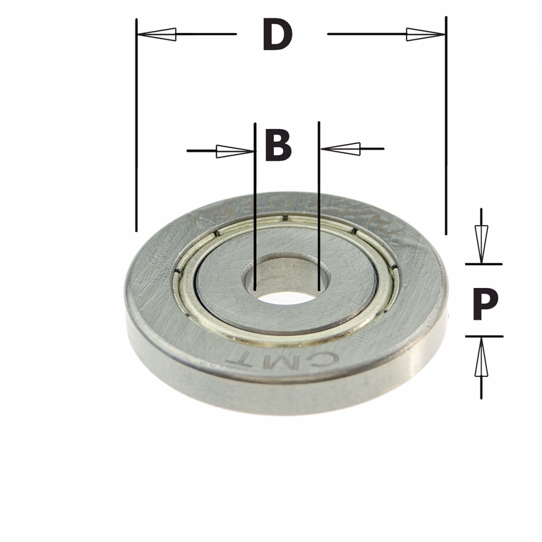 Standaard kogellager D=31,7mm B=8mm P=5mm