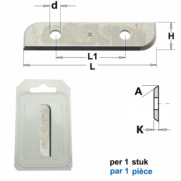 HWM Profielmes voor bossingfrees art. 05102 L=50mm · 790.502.101