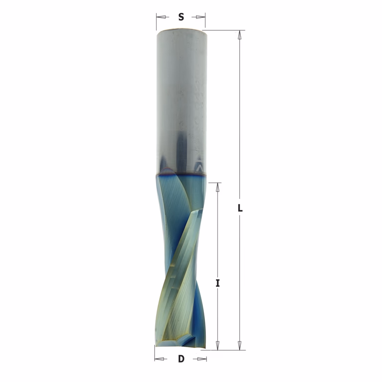 Positieve spiraalfrees, HWM + coating D=16mm S=16mm L=90mm I=42mm · 191.161.41