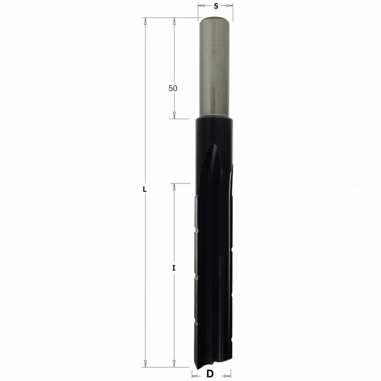 Langgatboor, rechts D=20mm S=13mm L=175mm I=120mm