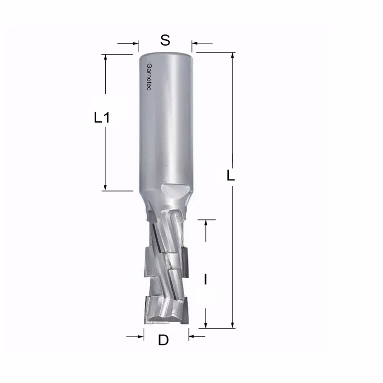 Diamantfrees PCD Z2+2 Nesting D=16mm L=97mm I=35mm (8 PCD+1 HM)