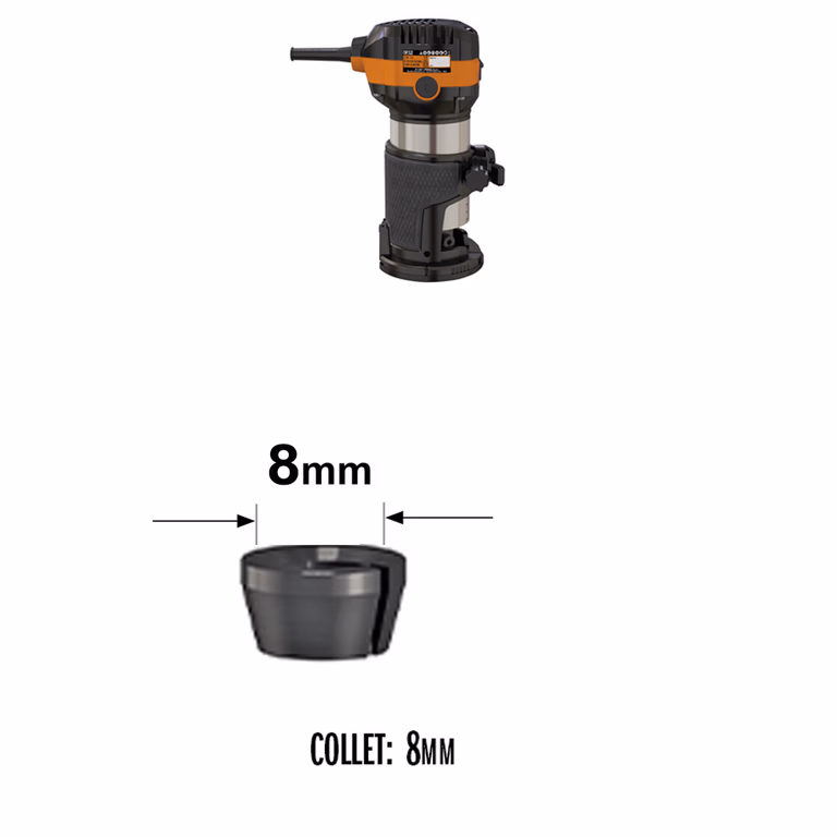 Spantang voor CMT12 B=8mm