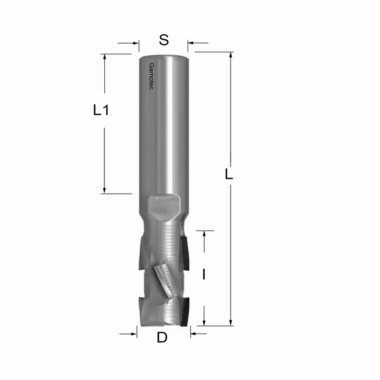 Diamantfrees PCD Z2+2 Nesting PRO D=16mm S=16mm L=94mm I=28mm