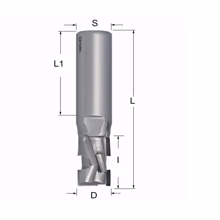 Diamantfrees PCD Z2+2 Nesting D=18mm L=84mm I=25mm (6 PCD+1 HM) · 142.180.61