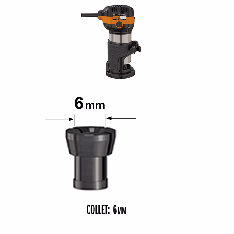 Spantang voor CMT12 B=6mm
