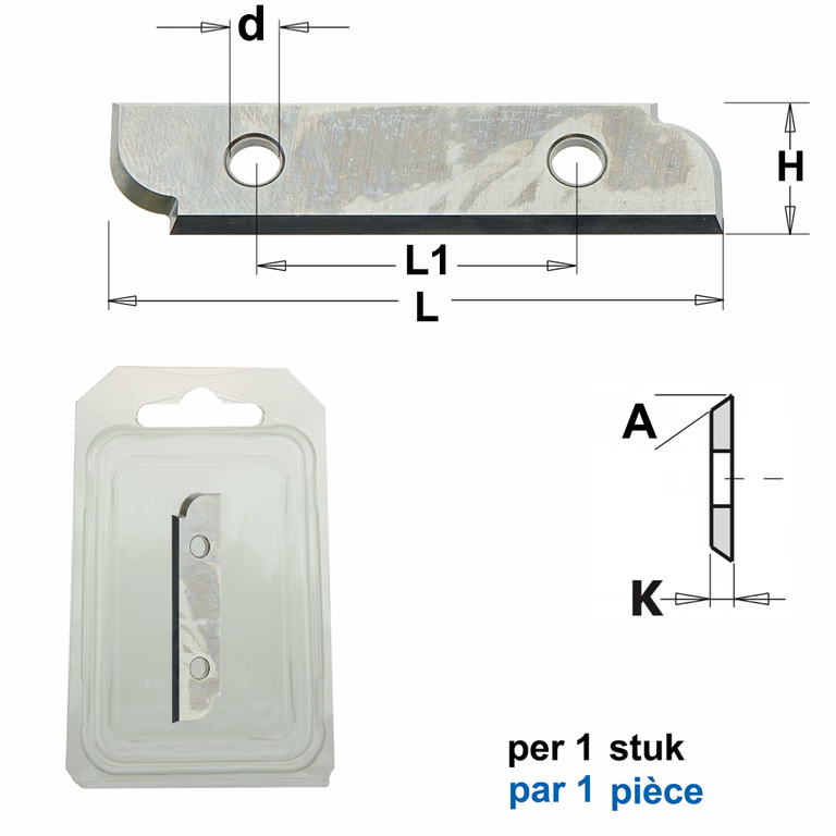 HWM Profielmes voor bossingfrees art. 05102 L=50mm · 790.502.302