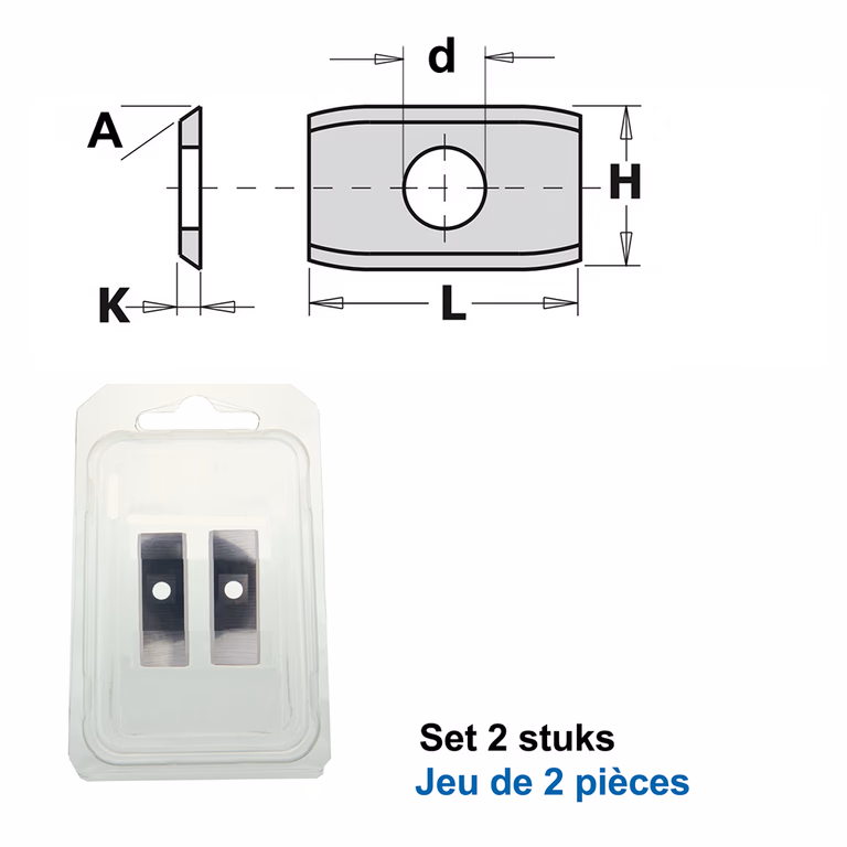 HWM WPL-mes F1730 20×12×1,5 mm, Z2, per 2