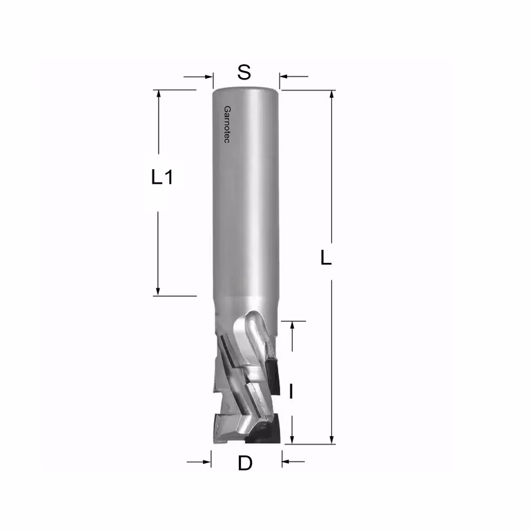 Diamantfrees negatieve PCD Z2+2 Nesting FAST D=16mm L=91mm I=25mm (11+1 PCD)