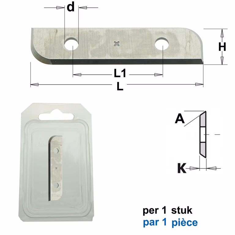 HWM Profielmes voor bossingfrees art. 05102 L=50mm · 790.502.102