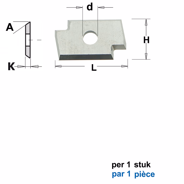 HWM Profielmes voor bossingfrees art. 05102 L=19mm · 790.638.201