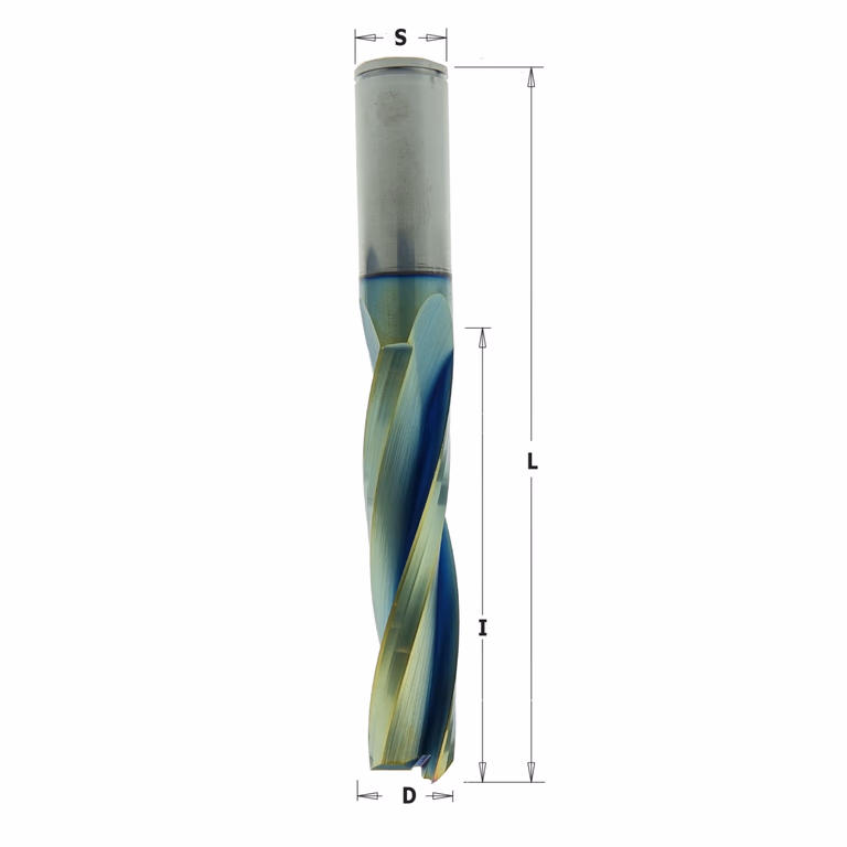 Positieve spiraalfrees, HWM + coating D=20mm S=20mm L=130mm I=85mm · 193.202.41