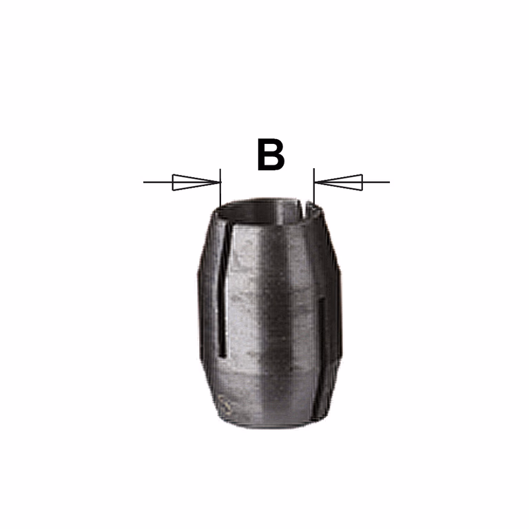 Spantang voor freesdragermandrijn B=9,5mm
