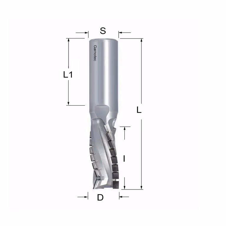 Diamantfrees negatieve PCD Z3+1 Turbo D=20mm L=101mm I=40mm (22+1 PCD)