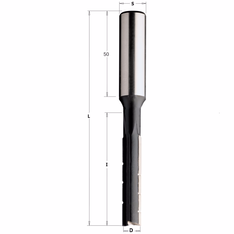 Langgatboor, links D=14mm S=13mm L=145mm I=90mm