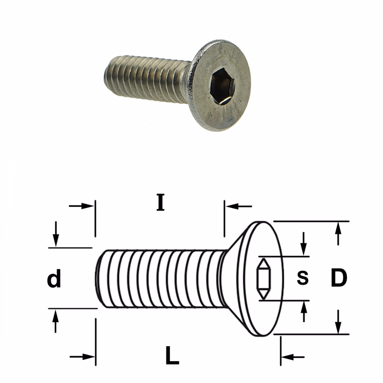 Coniche S=4mm I=17,46mm