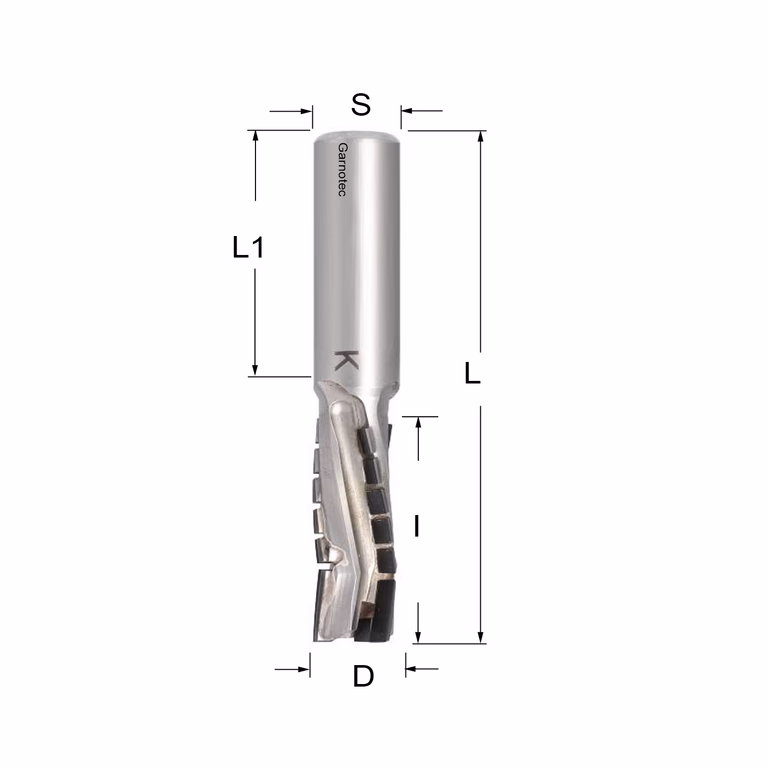 Diamantfrees negatieve PCD Z3+1 Turbo D=16mm L=93mm I=40mm (21+1 PCD)