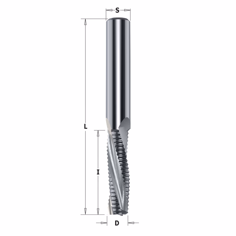Positieve schrobfrees, HWM D=16mm S=16mm L=110mm I=55mm · 195.160.12