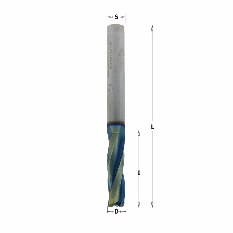 Positieve spiraalfrees, HWM + coating D=6mm S=6mm L=70mm I=22mm · 193.060.41