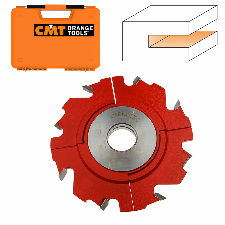 2-delige verstelbare groeffrees D=150mm B=30mm Hd=27mm Z4 · TE305.01.30